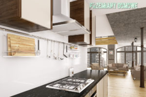 okap podszafkowy teleskopowy cichy