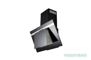 okap kominowy czarny